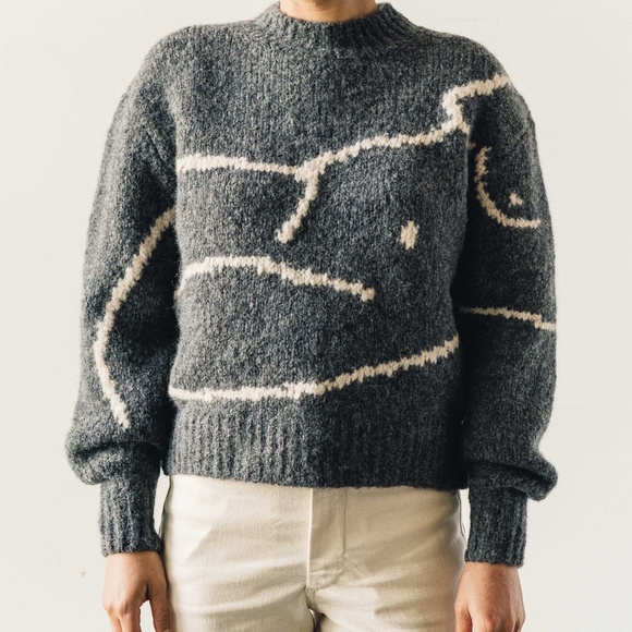 Paloma Wool Sweaters - Paloma Wool Palmira Sweater, Dark Grey